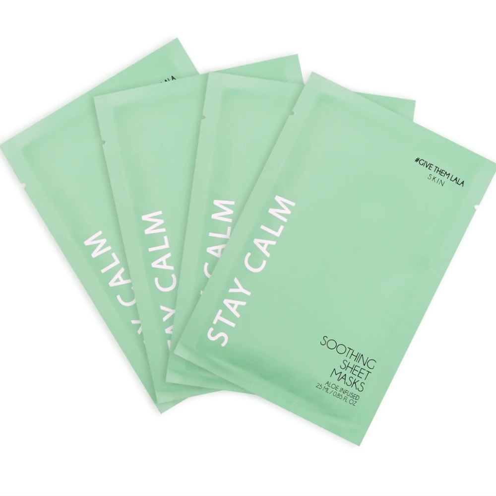 STAY CALM SOOTHING SHEET MASKS